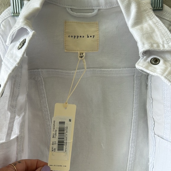 Copper Key Girls Denim Jacket Size 3T NWT - Picture 2 of 3